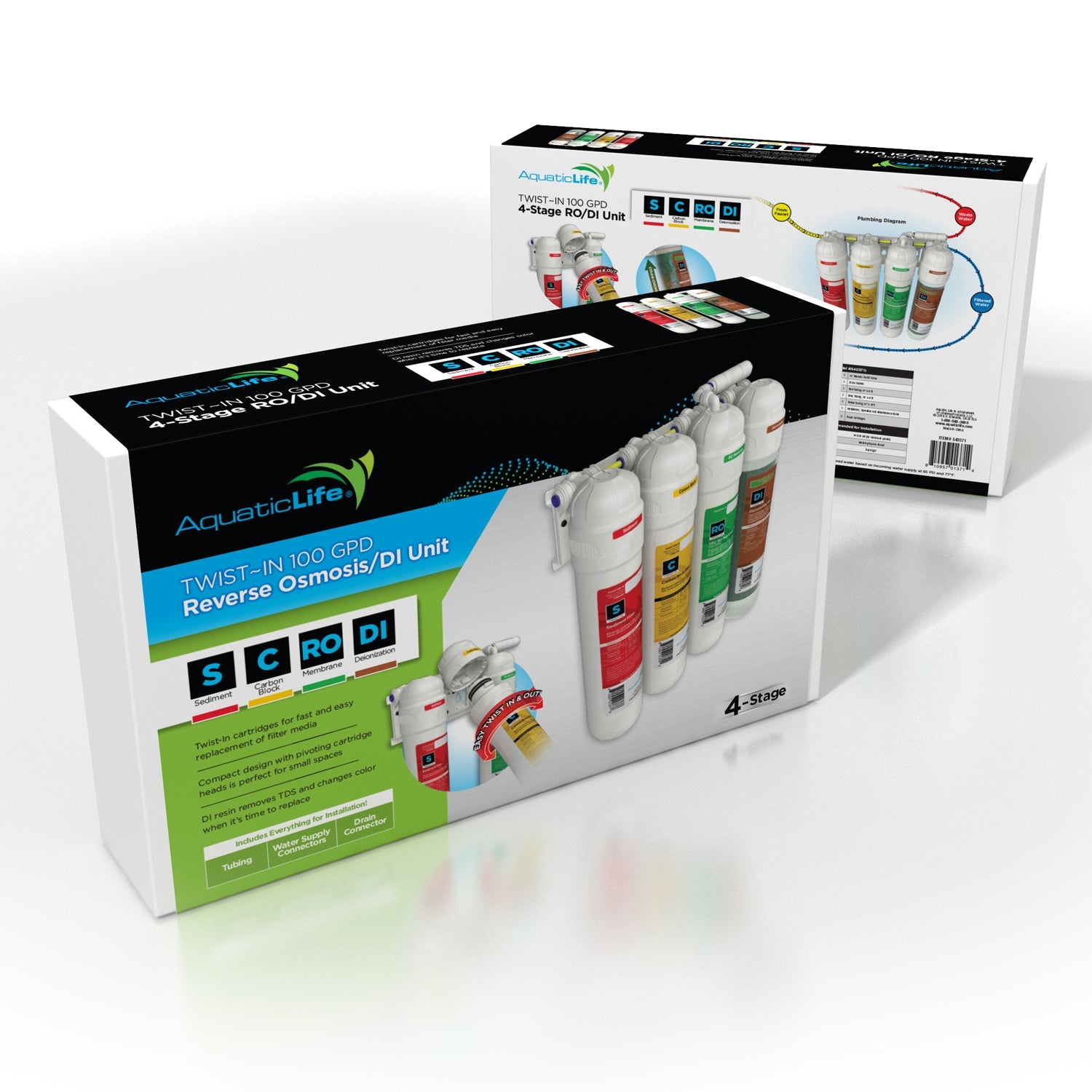 AquaticLife Twist-In RO/Di Unit