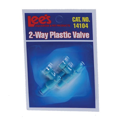 Lee’s 2-Way Plastic Valve - 2 pk