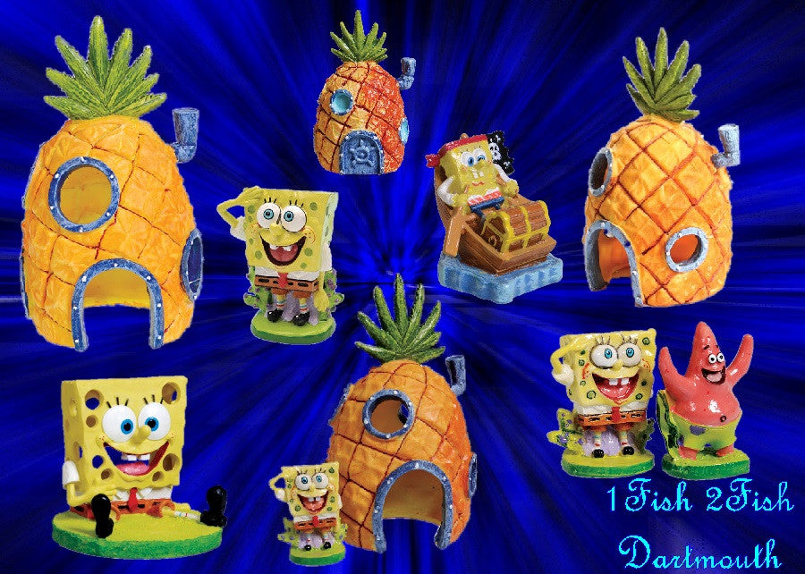 Penn Plax SpongeBob Aquarium Decor