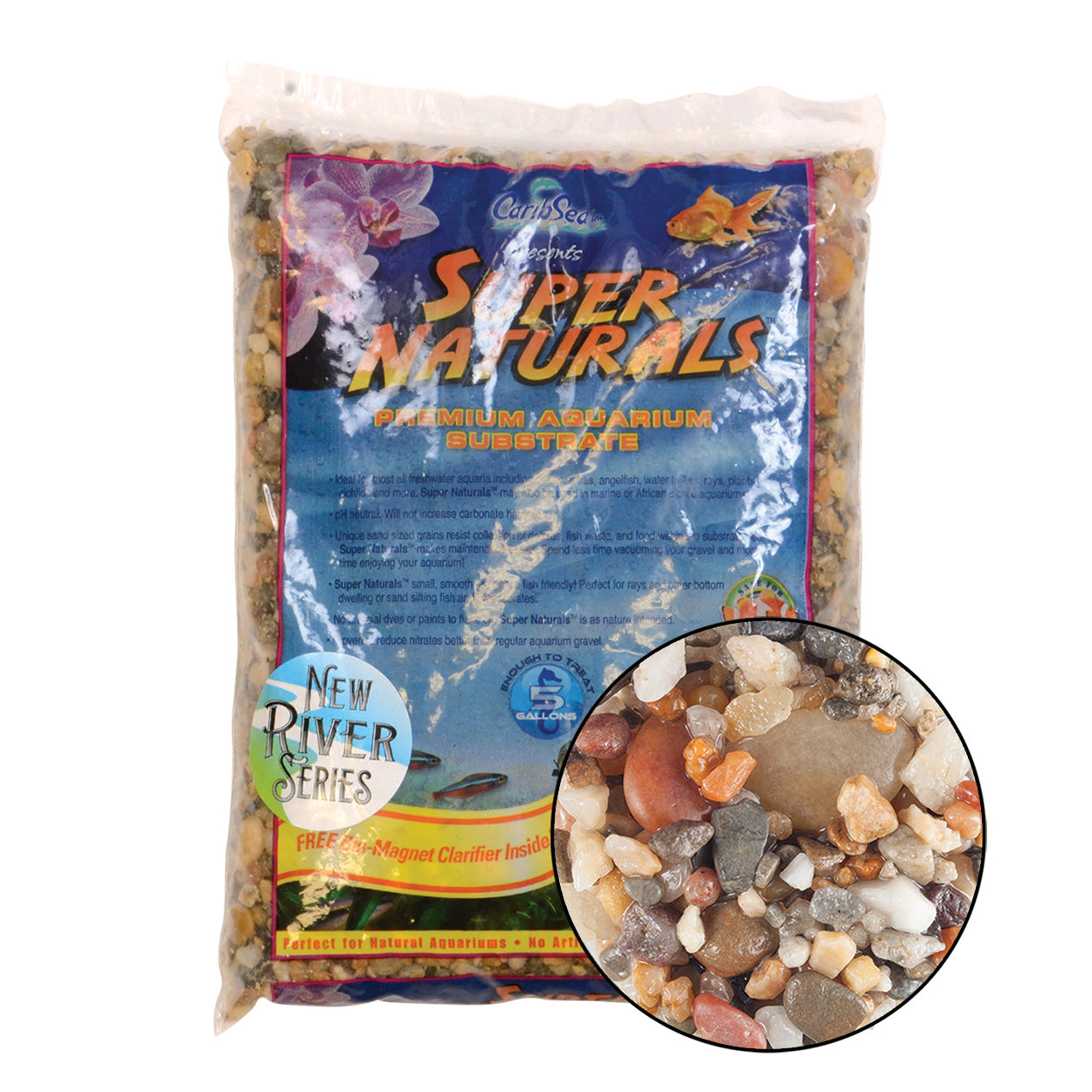 CaribSea Super Naturals Substrate - 5 lb Bag