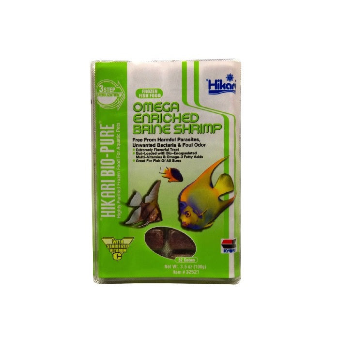 Hikari Frozen Omega Enriched Brine Shrimp - 3.5 oz