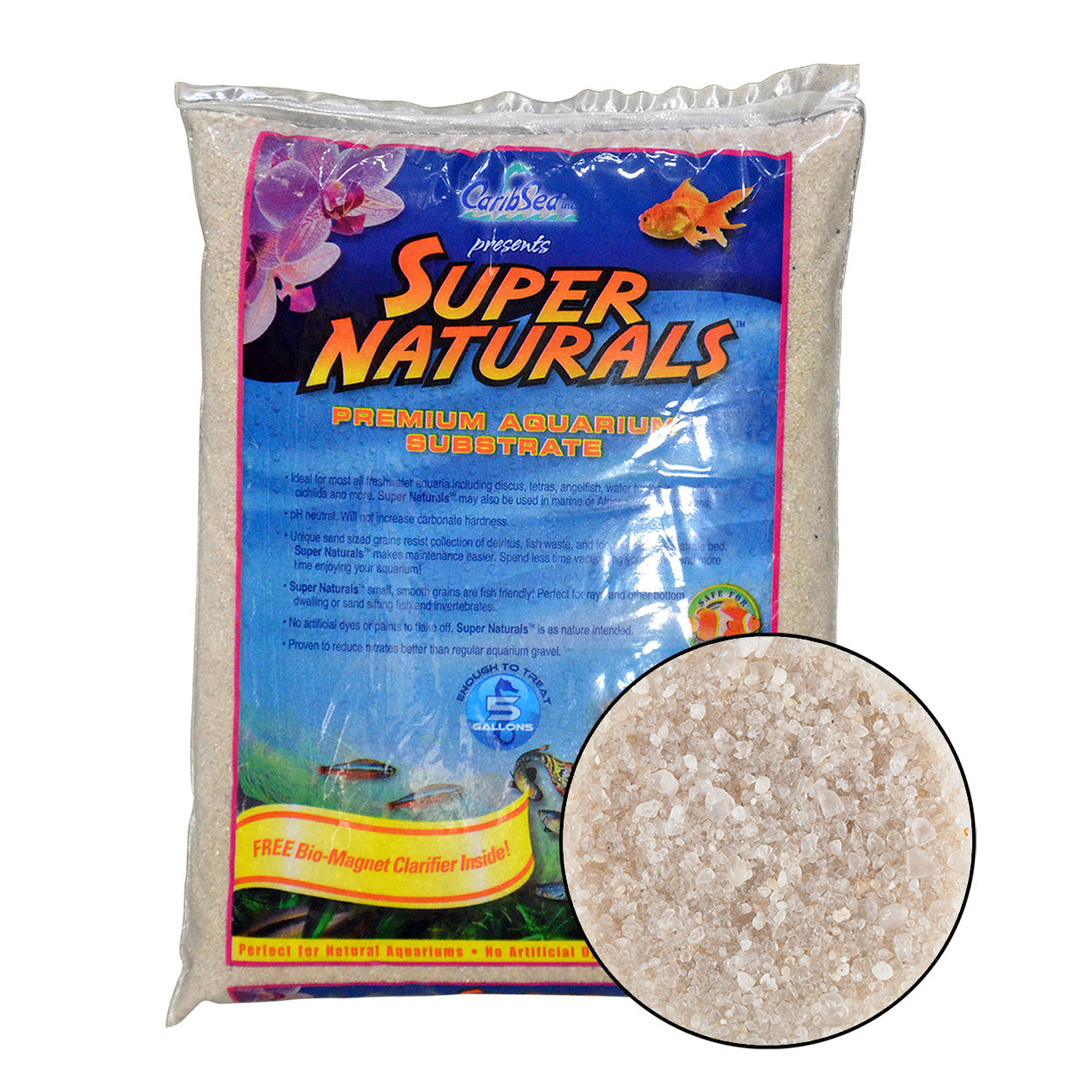 CaribSea Super Naturals Substrate - 5 lb Bag